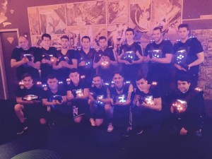 Viel Spaß hatten die Jungs am Donnerstag im Laserground Saarbrücken.