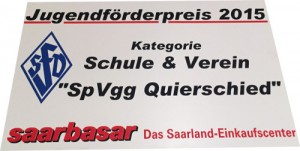 Jugendförderpreis SFV Saarbasar 2015 2