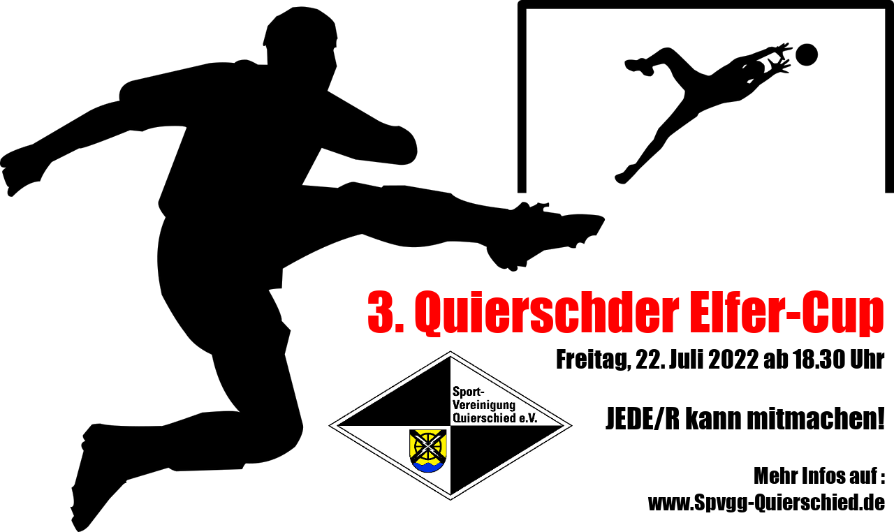3. Quierschder Gaudi-Elfer-Cup am 22.07. – Jetzt anmelden!